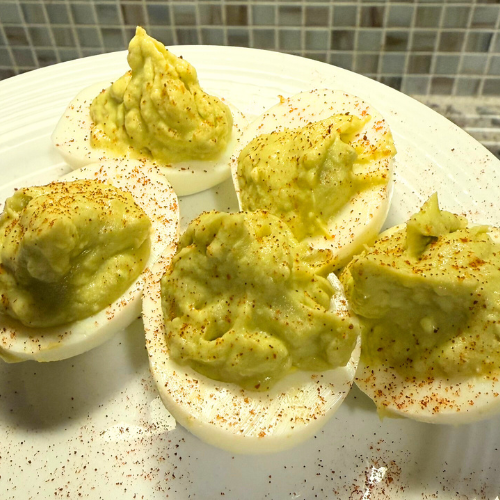Hope30 Avocado Deviled Eggs