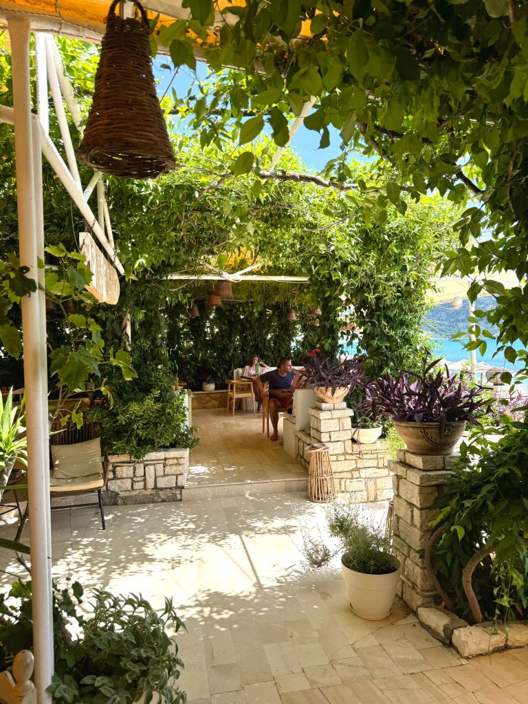 Terrasse am Meer