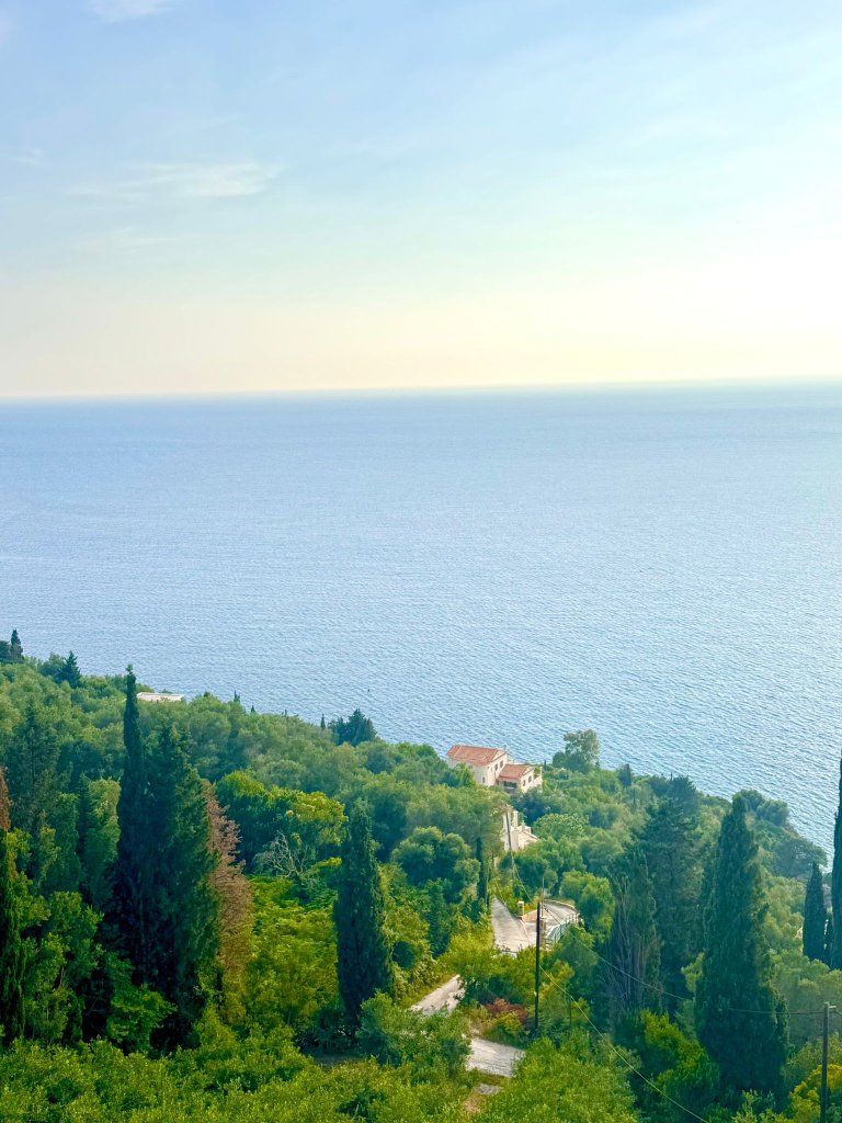 Panoramablick Korfu