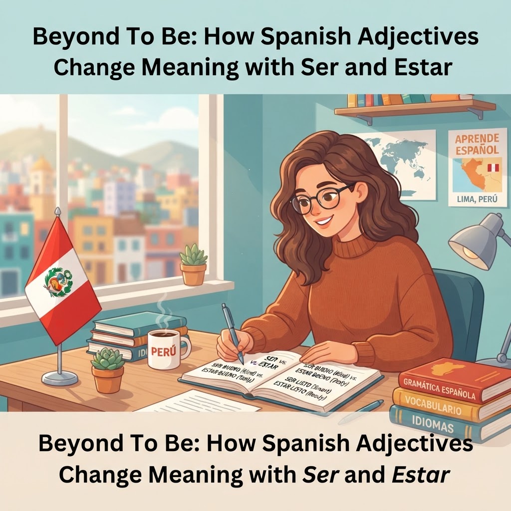 Beyond To Be: How Spanish Adjectives Change Meaning with Ser and Estar