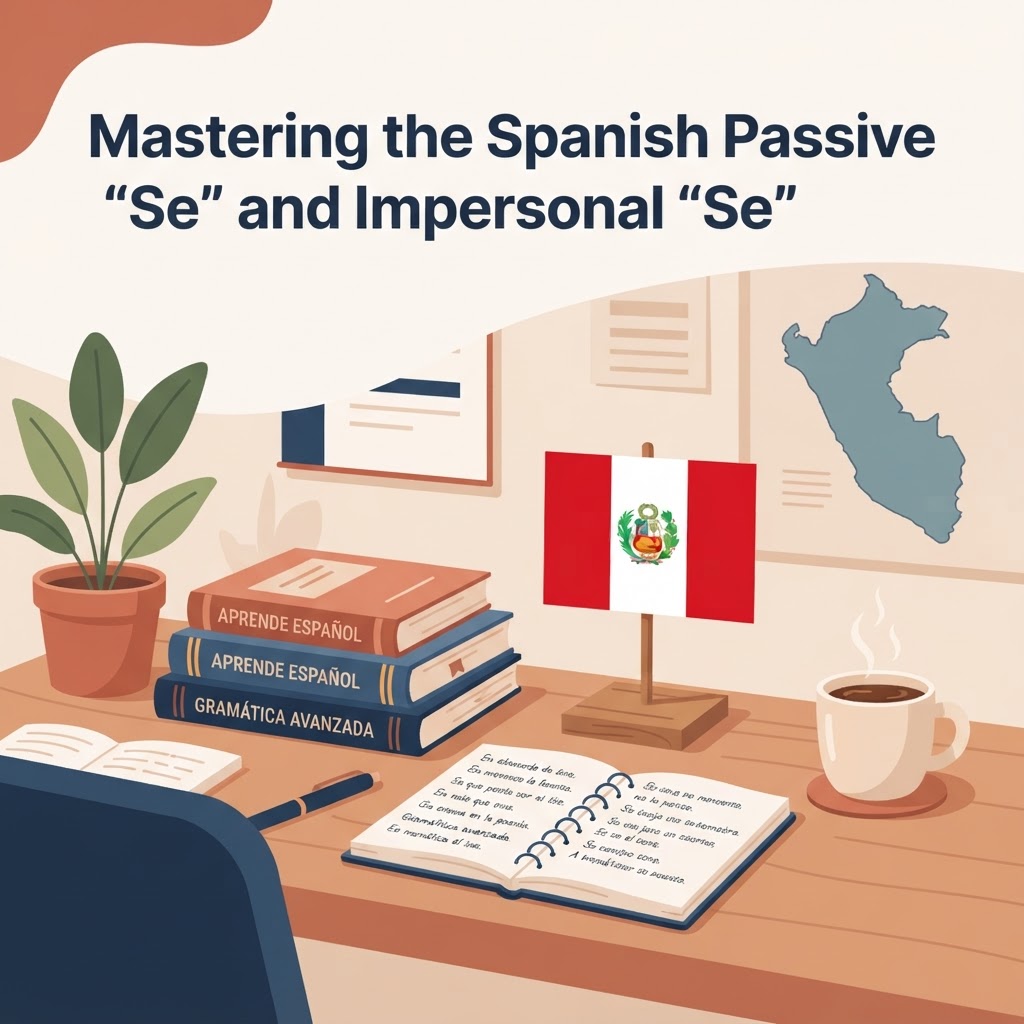 Mastering the Spanish Passive 'Se' and Impersonal 'Se'