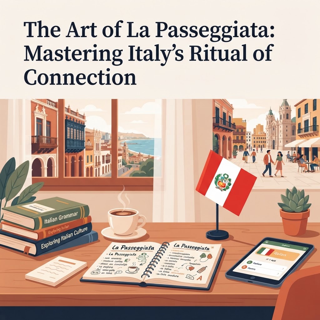 The Art of La Passeggiata: Mastering Italy’s Ritual of Connection