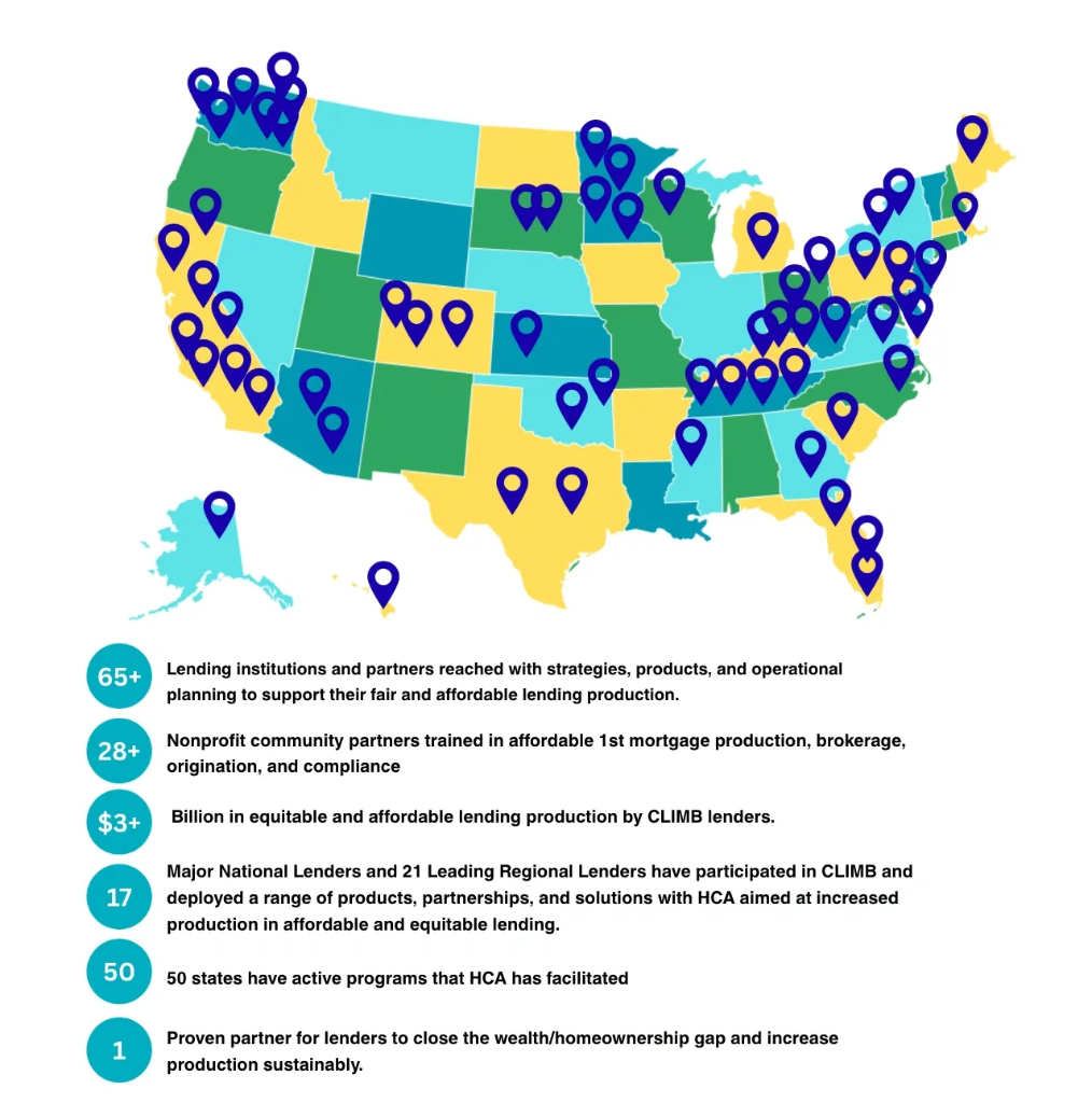 CLIMB 5-Year Impact Map