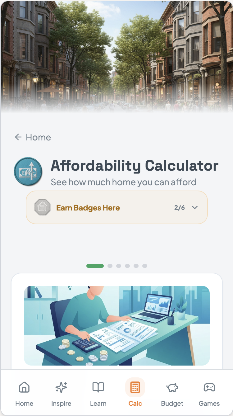 See how much home you can afford