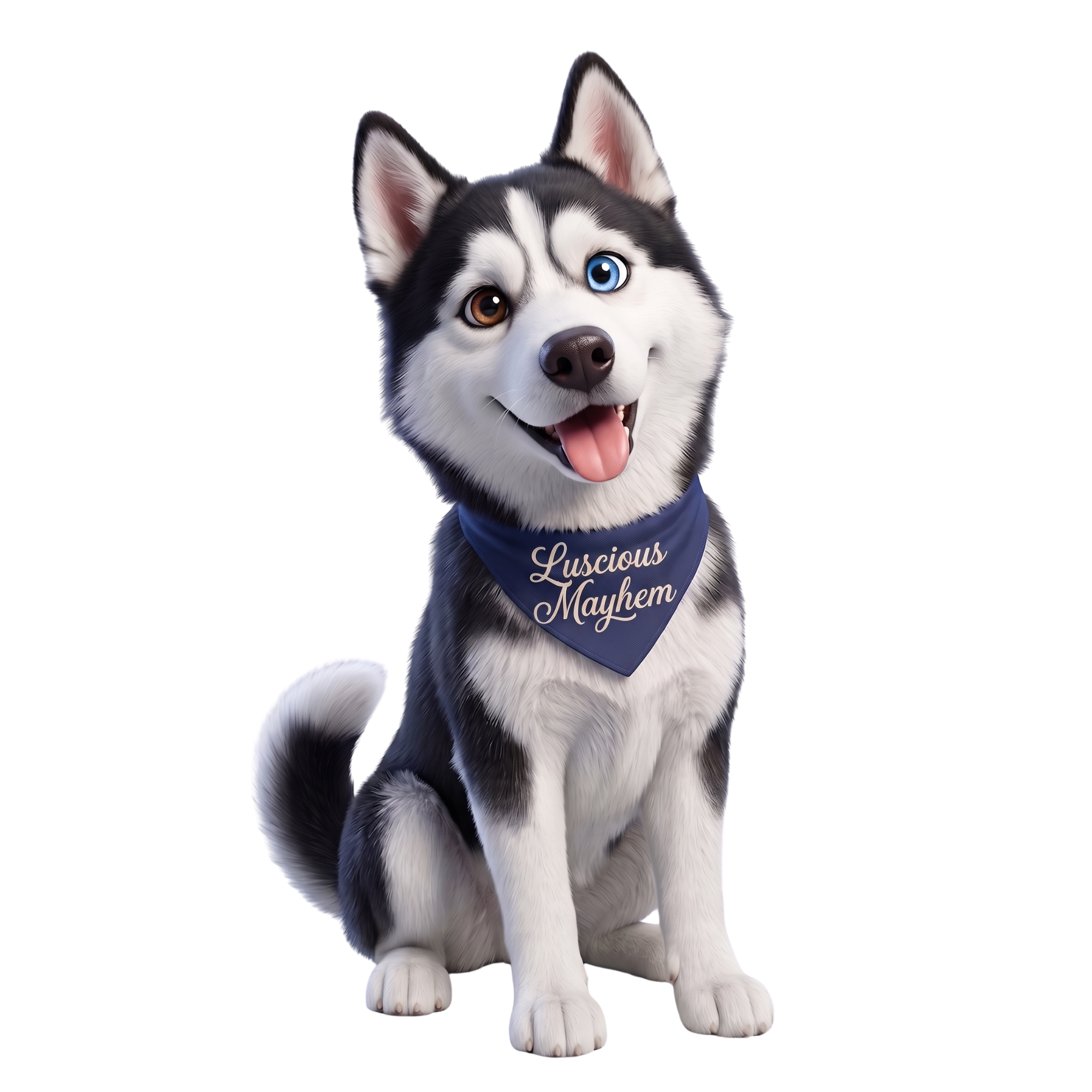 Luscious Mayhem — Official Mascot of Petty's Pawsitive Paws