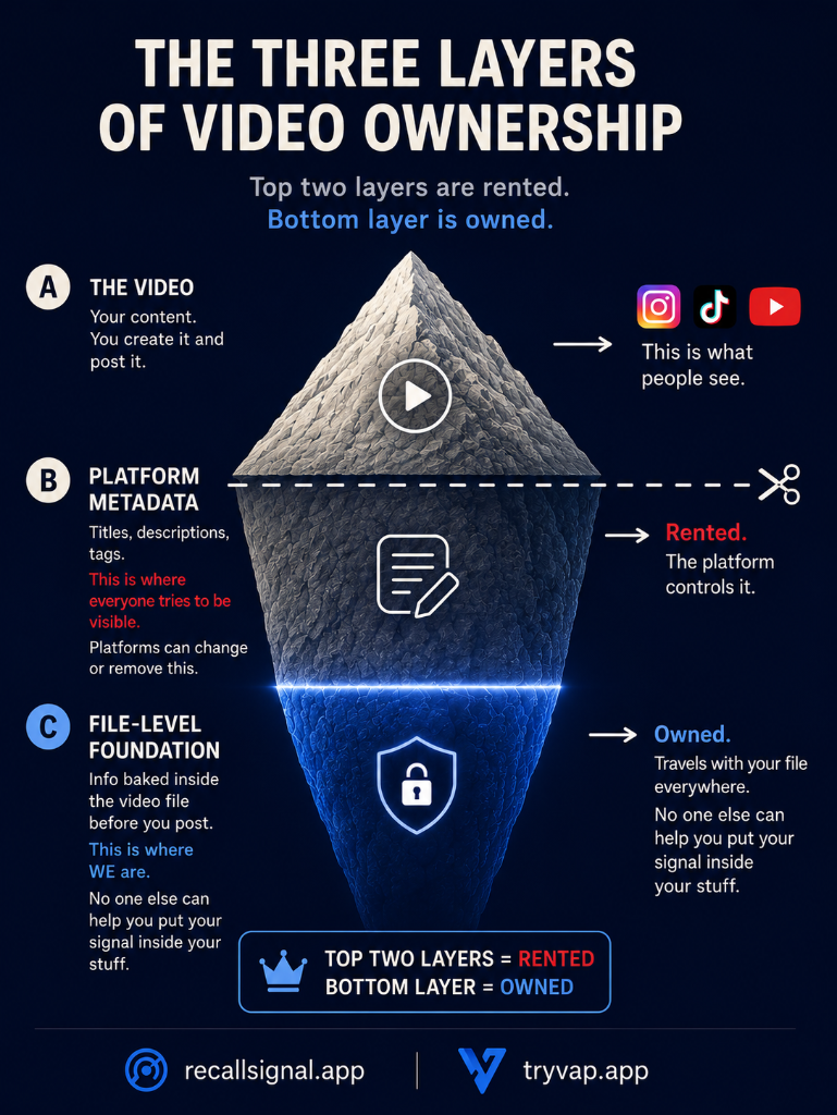 The three layers of video ownership
