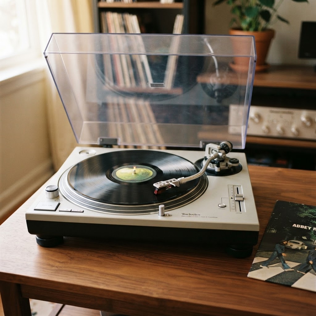 Vintage Technics Turntable — SL-1200
