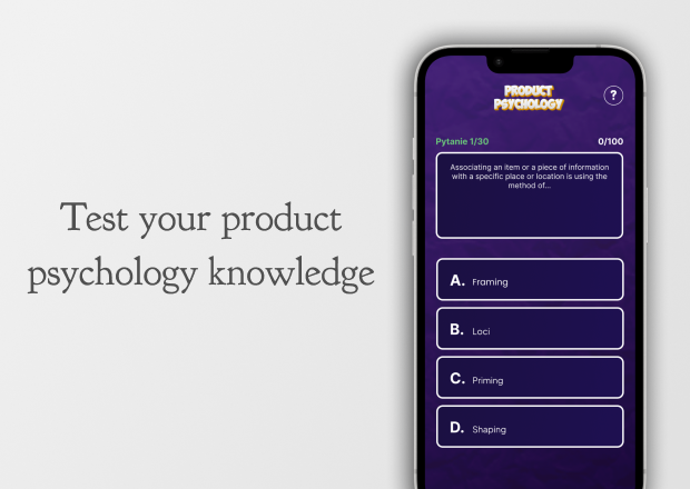Cover image of Product psychology quiz