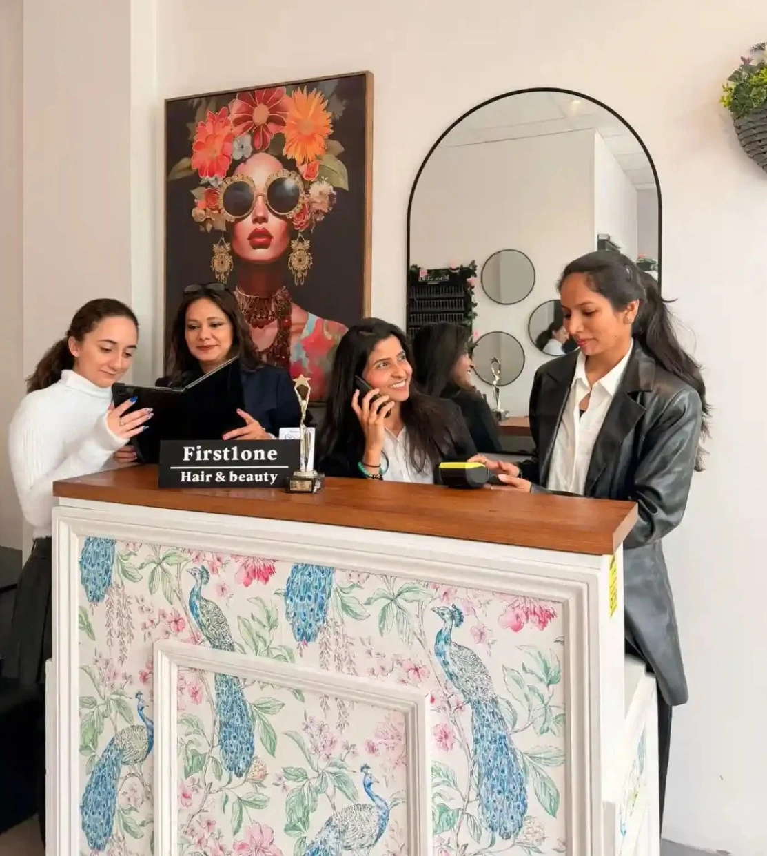 Raj, founder of First1One Hair & Beauty Salon in Stanmore, London