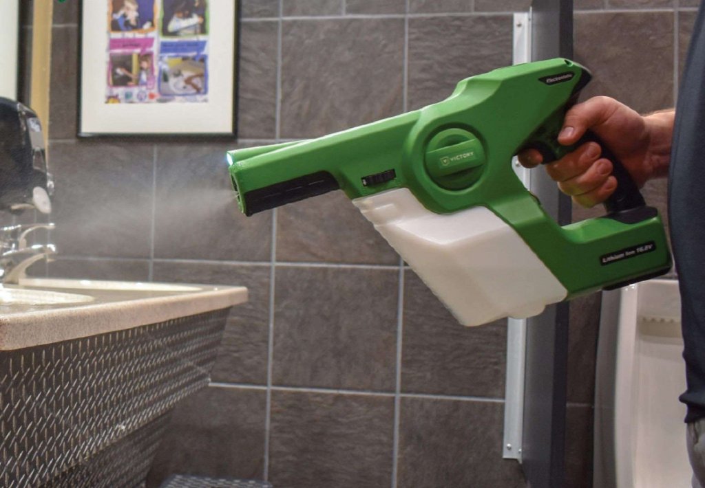 Electrostatic disinfection service