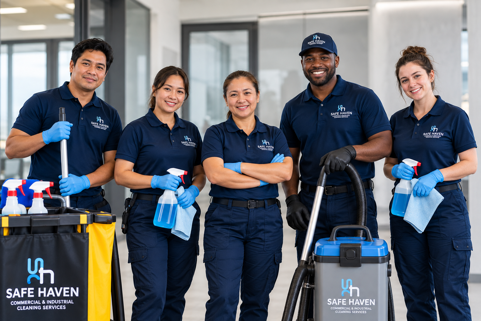 Safe Haven Janitorial Services Team