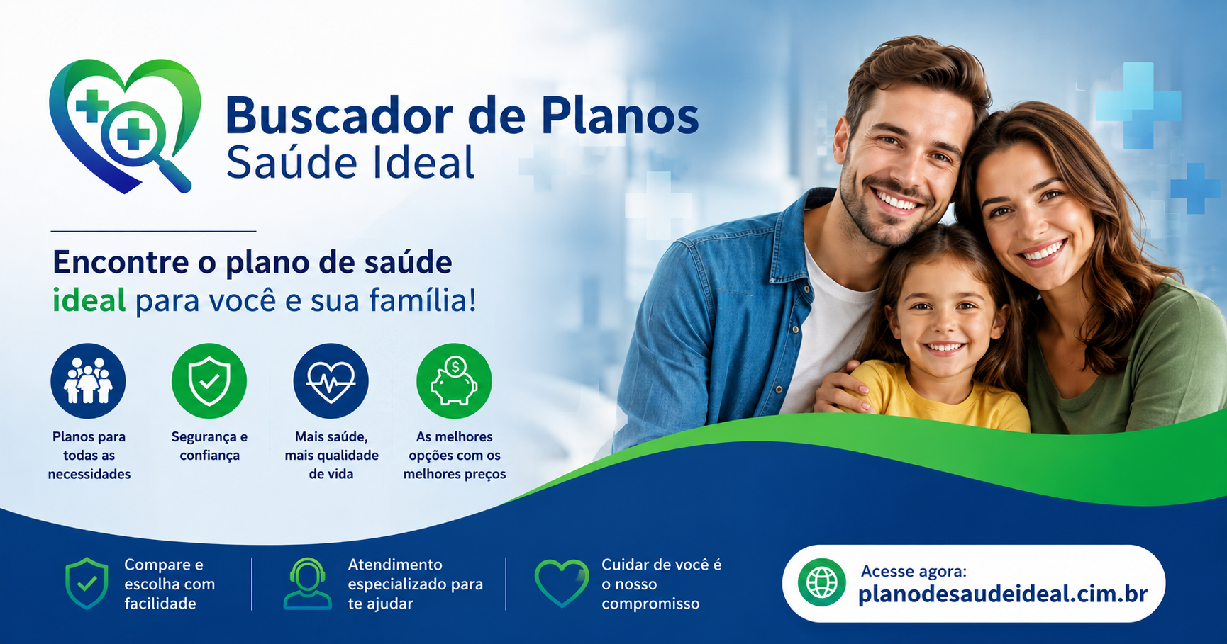 Buscador de Planos Saúde Ideal — Encontre o plano de saúde ideal para você e sua família