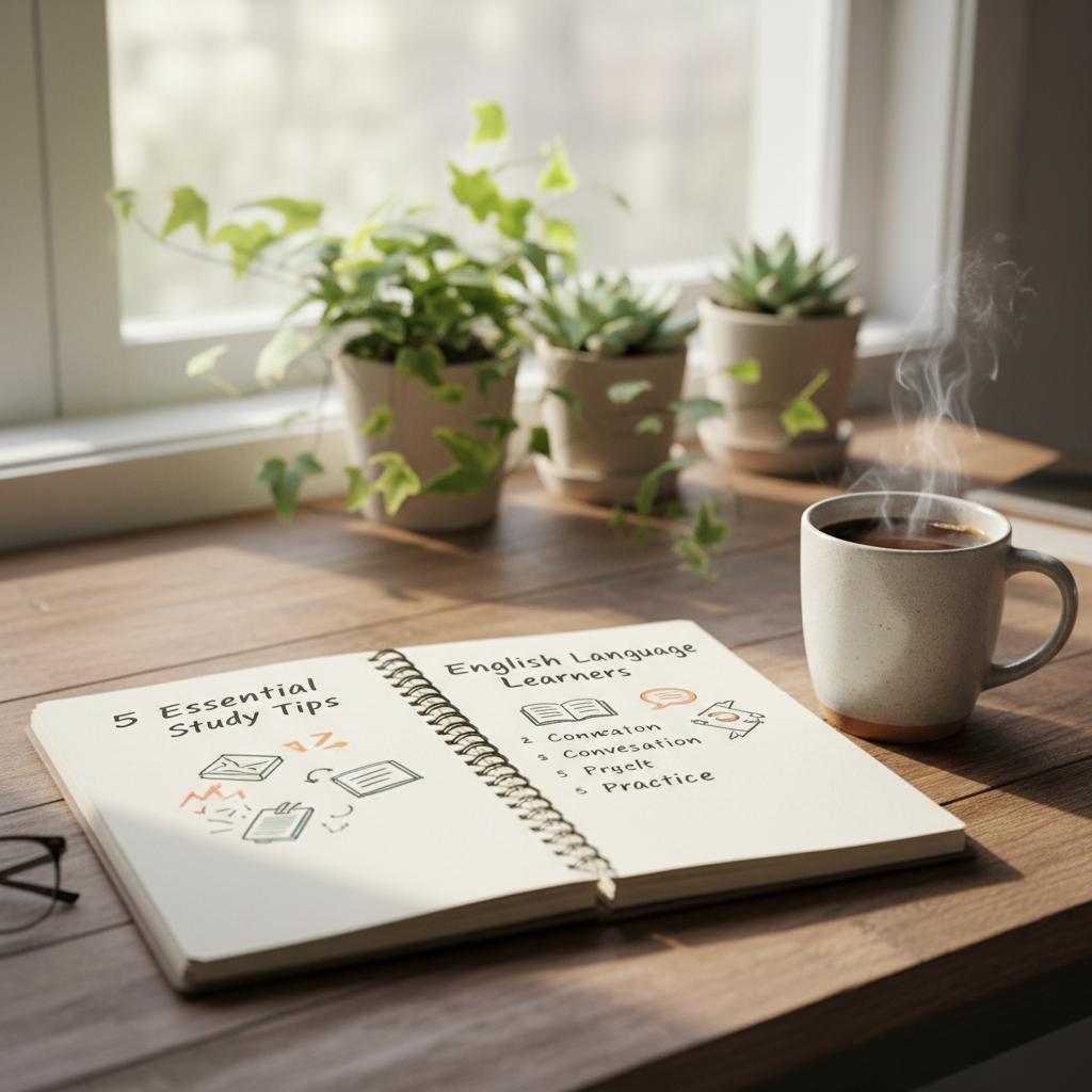5 Essential Study Tips for English Language Learners