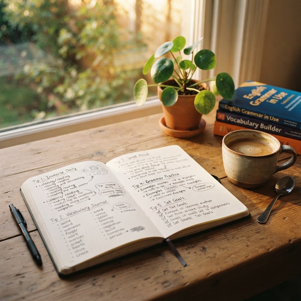 Mastering English: 5 Practical Study Tips for Success