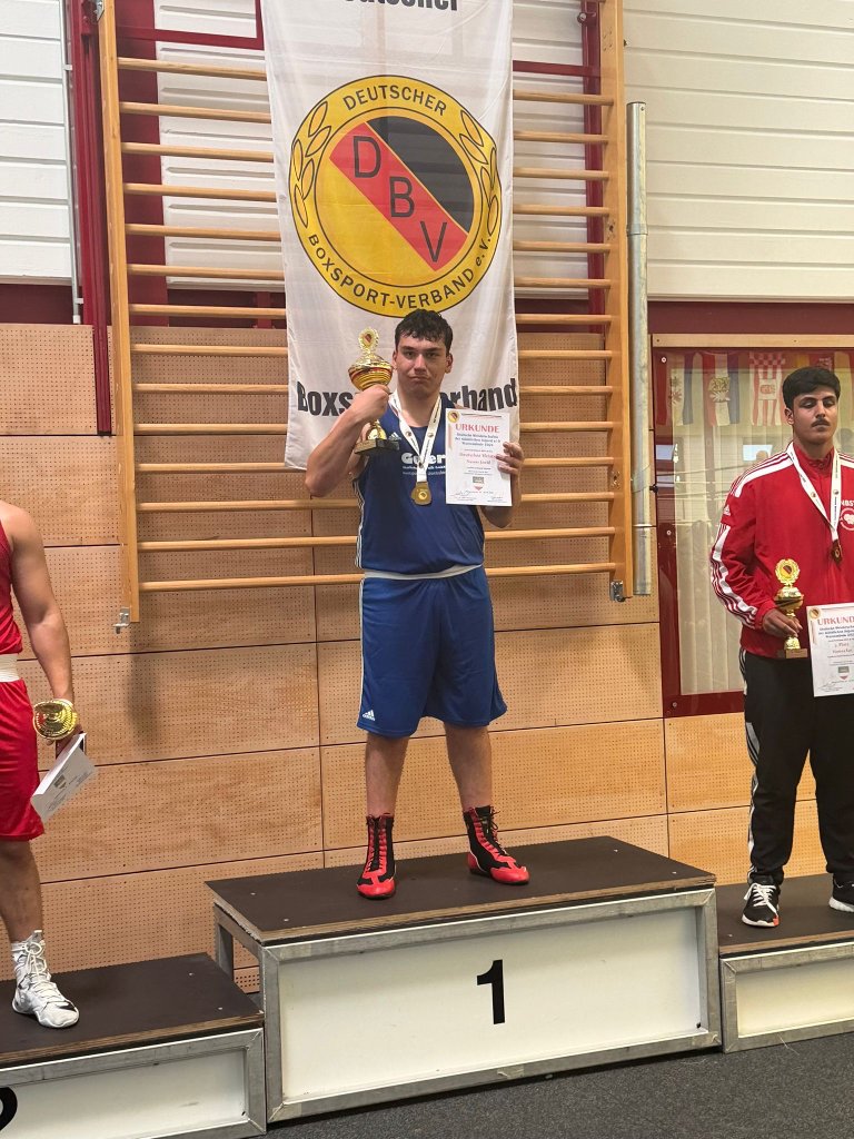 Deutscher Meister – Platz 1 auf dem Siegertreppchen