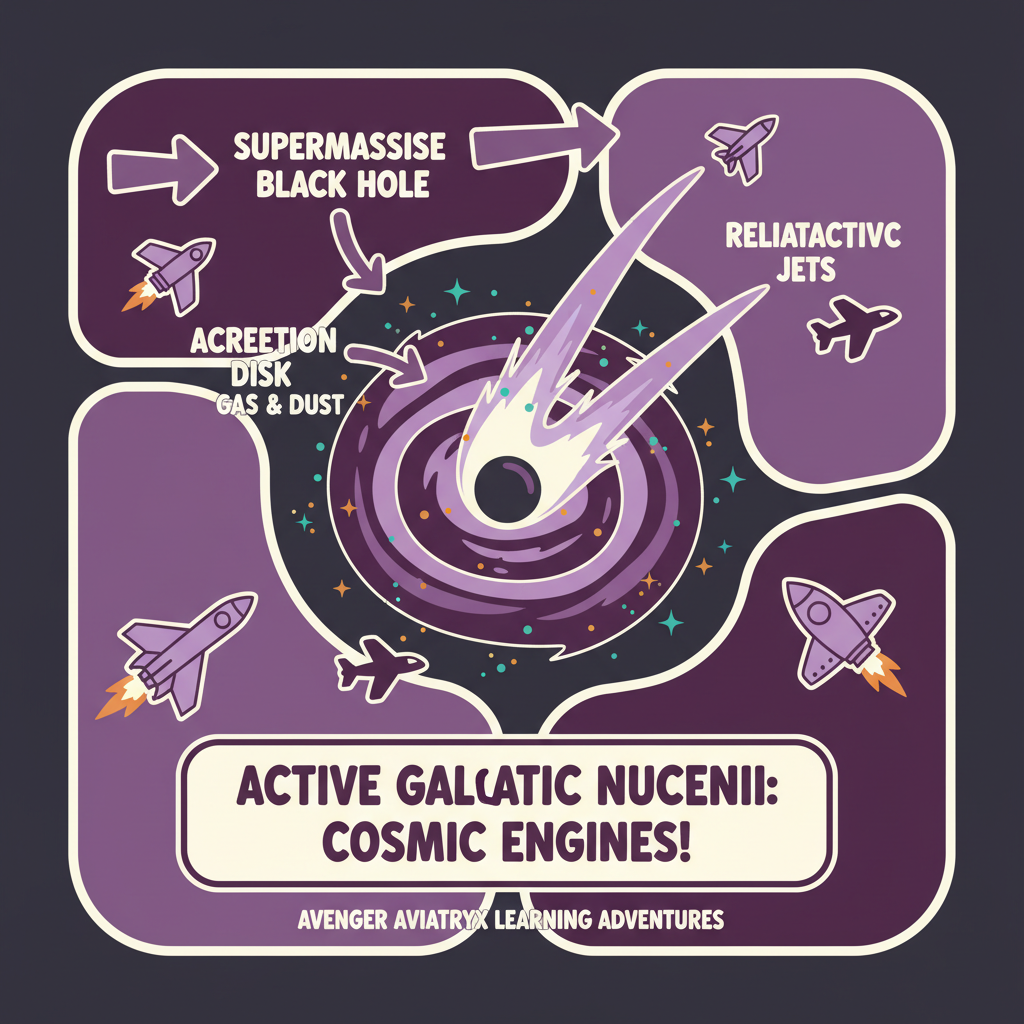 Active Galactic Nuclei for age 10 years old