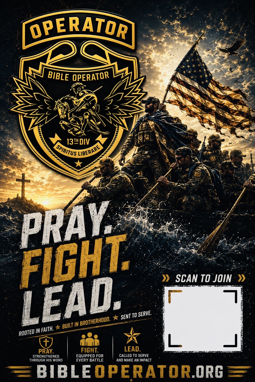 Pray. Fight. Lead.