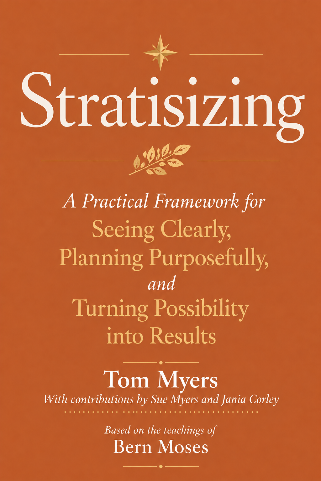 Stratisizing by Tom Myers — book cover