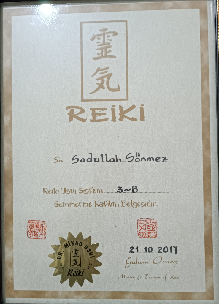 REİKİ SEMİNERİ (2-AŞAMA)