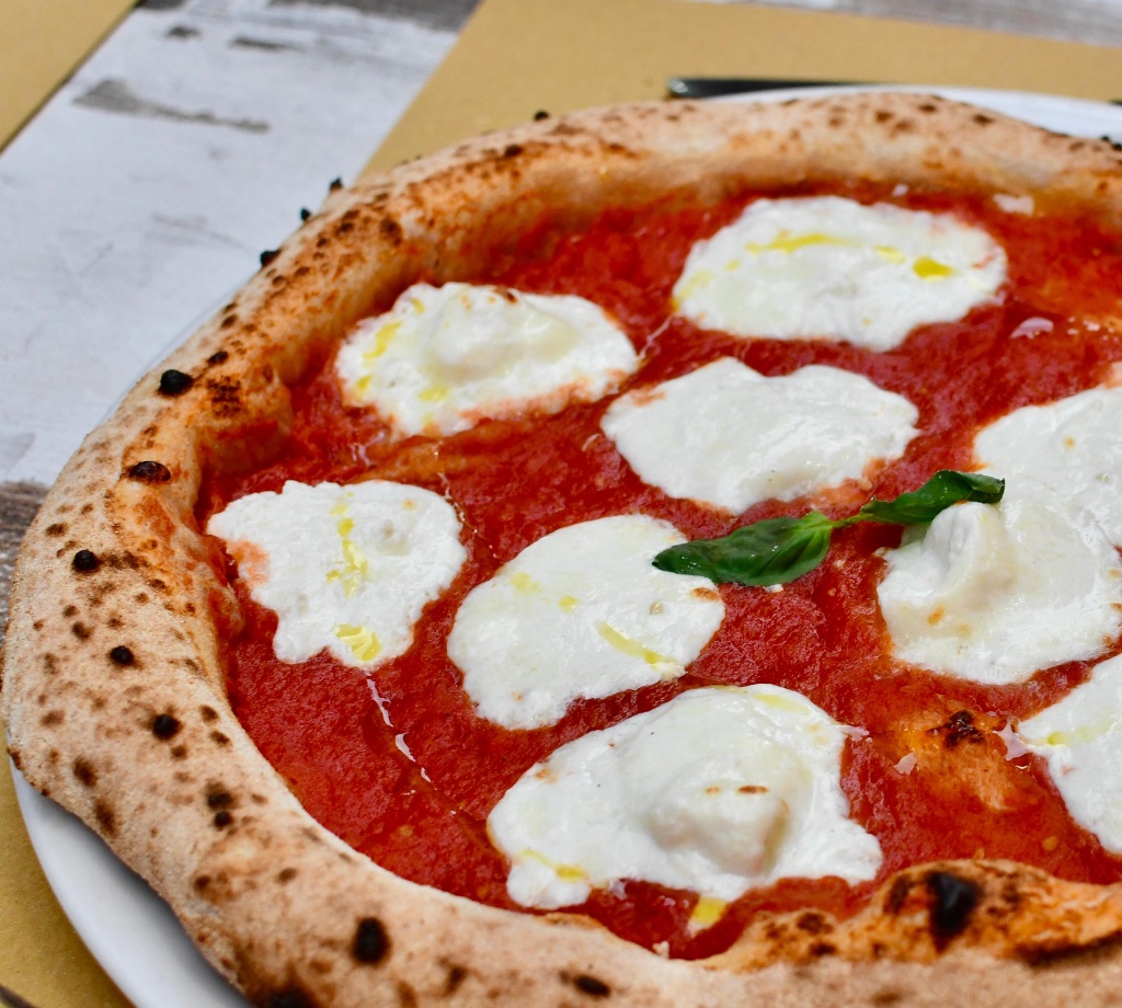Black & White Champions Pizza
