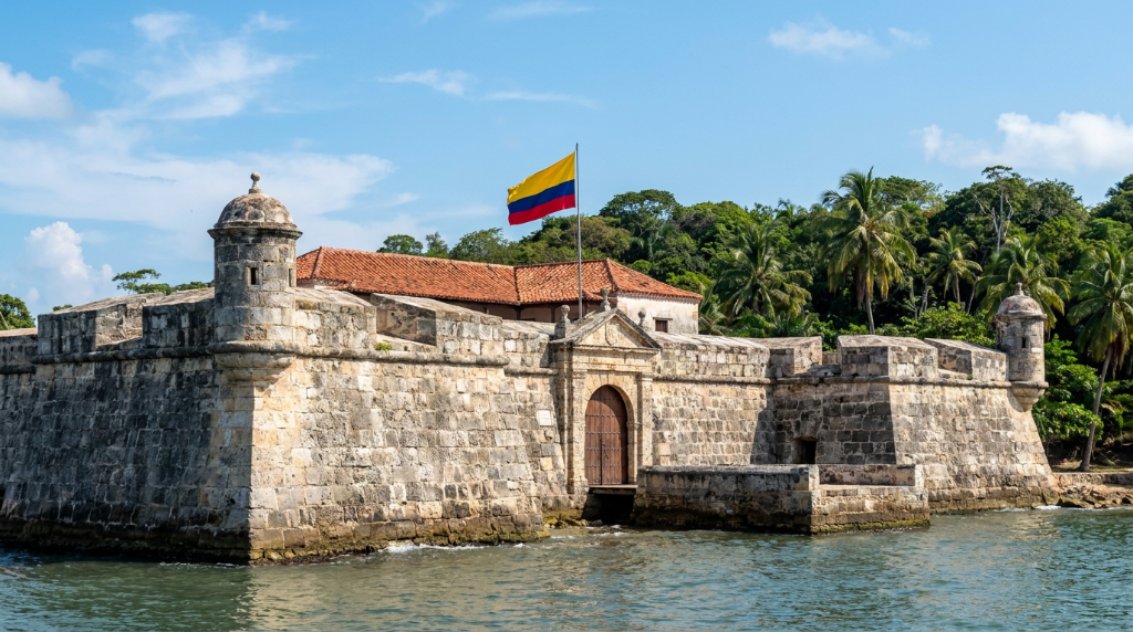 The Fort of San Fernando in Bocachica