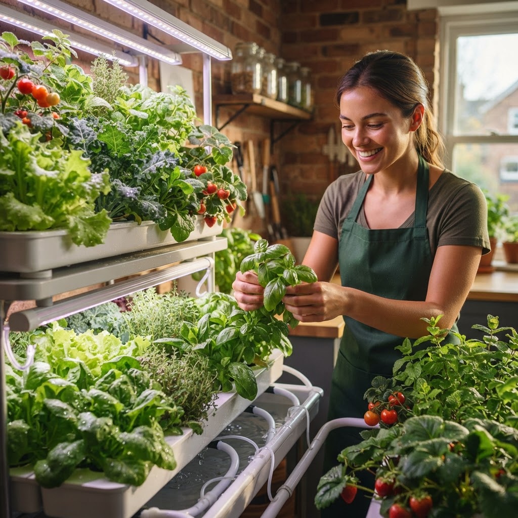 Grow Fresh Food Indoors Year-Round