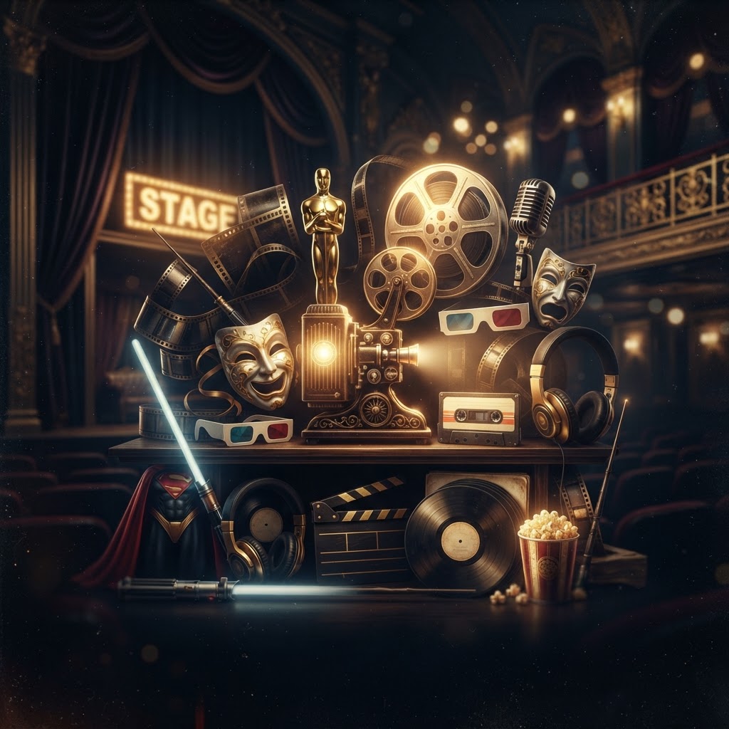 Entertainment trivia gift artwork