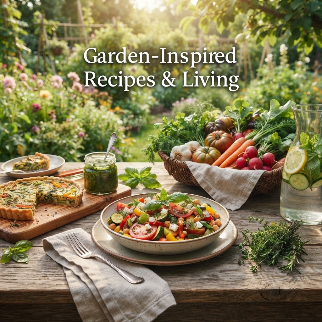 Garden-Inspired Recipes & Living