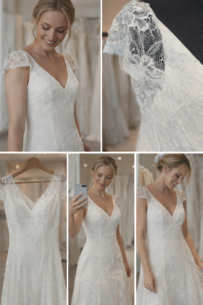 Tantrums & Tiaras Lace Sample Gown