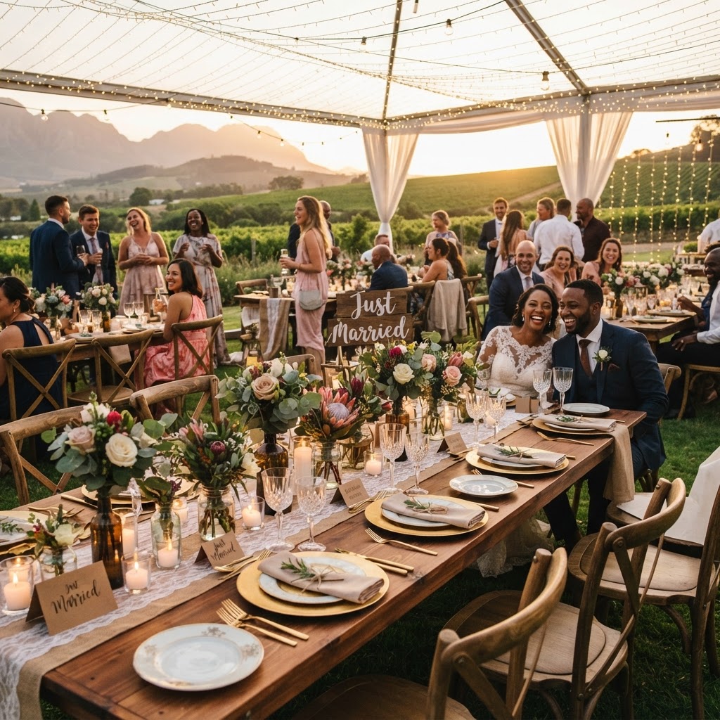 Wedding planning and floral design in progress
