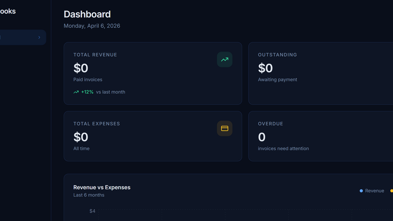 ClearBooks template preview