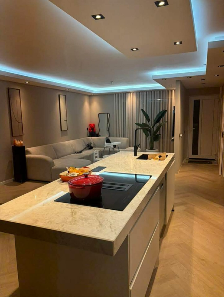 Open keuken woonkamer renovatie