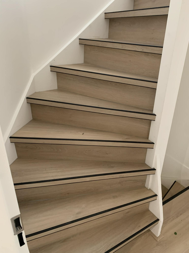 Traprenovatie PVC bekleding