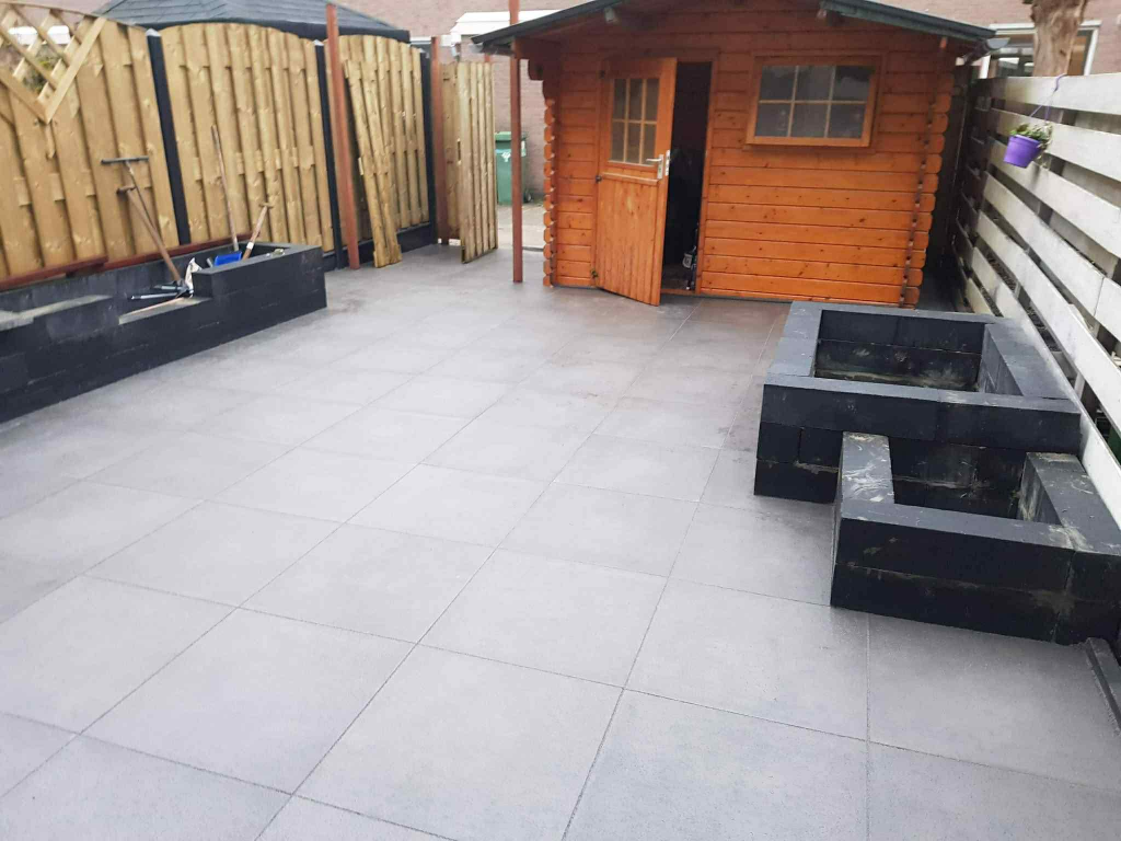 Terrastegels tuin Rotterdam