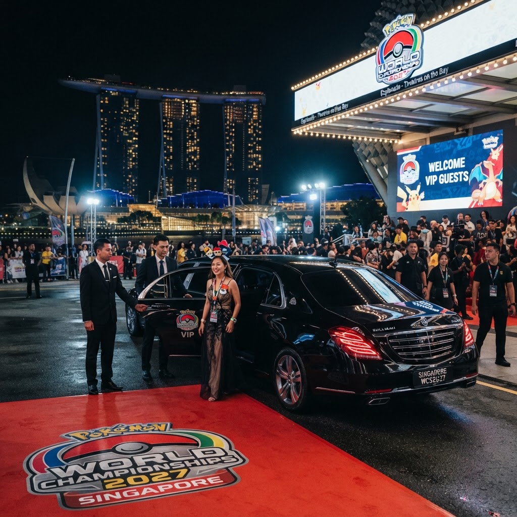 Pokemon World Championships 2027 Singapore: VIP Limo Transfer Guide