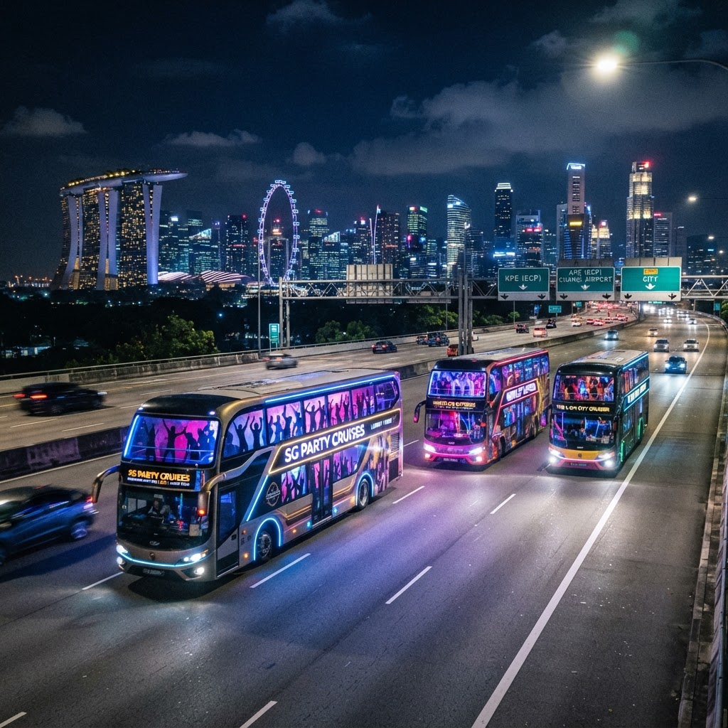 5 Reasons a Party Bus is the Perfect Addition to Your Next Luxury Singapore Staycation