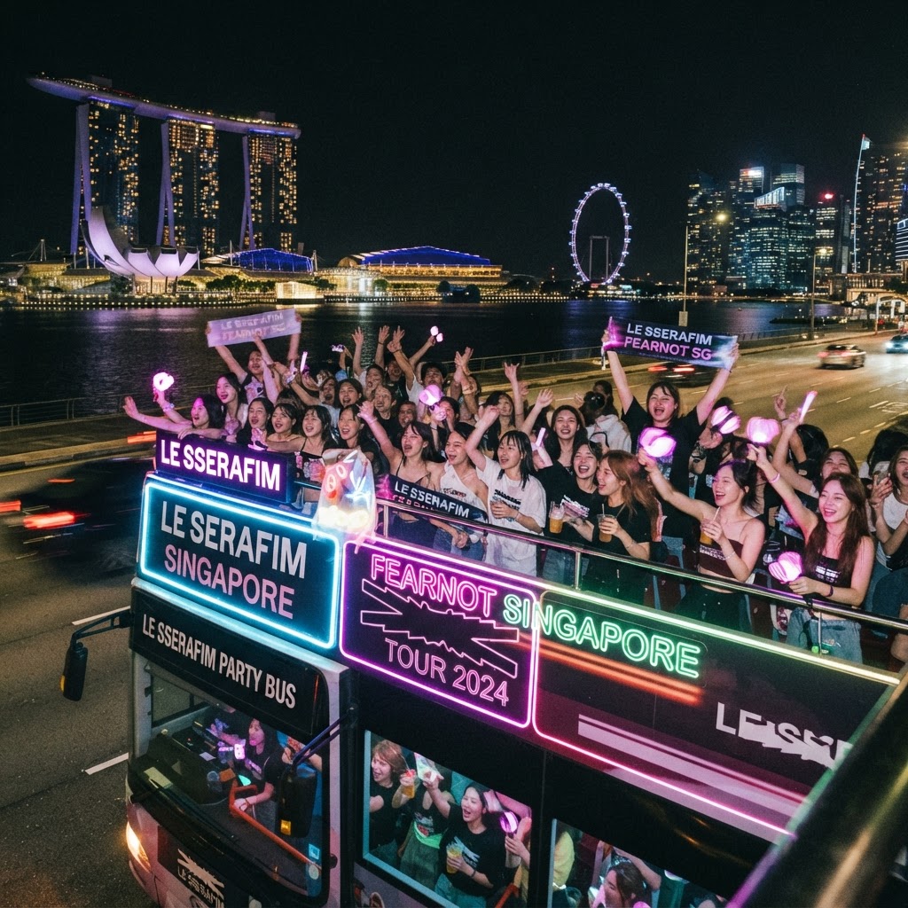 Le Sserafim Live in Singapore Singapore: Party Bus Afterparty Guide