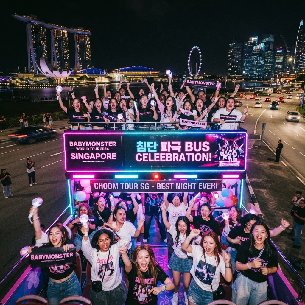 Babymonster Choom World Tour Singapore: Party Bus Afterparty Guide