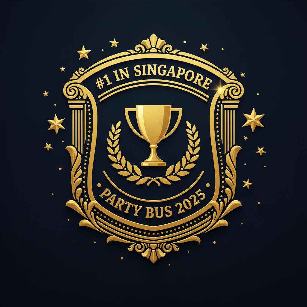#1 in Singapore Party Bus โ Award Crest