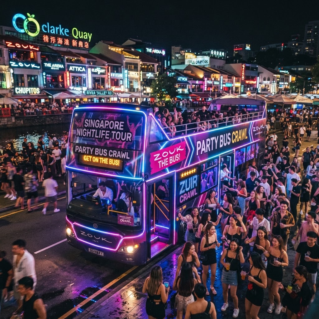 Light Up the Night: Exploring Singapore's Deepavali Festive Decor via Luxury Party Bus