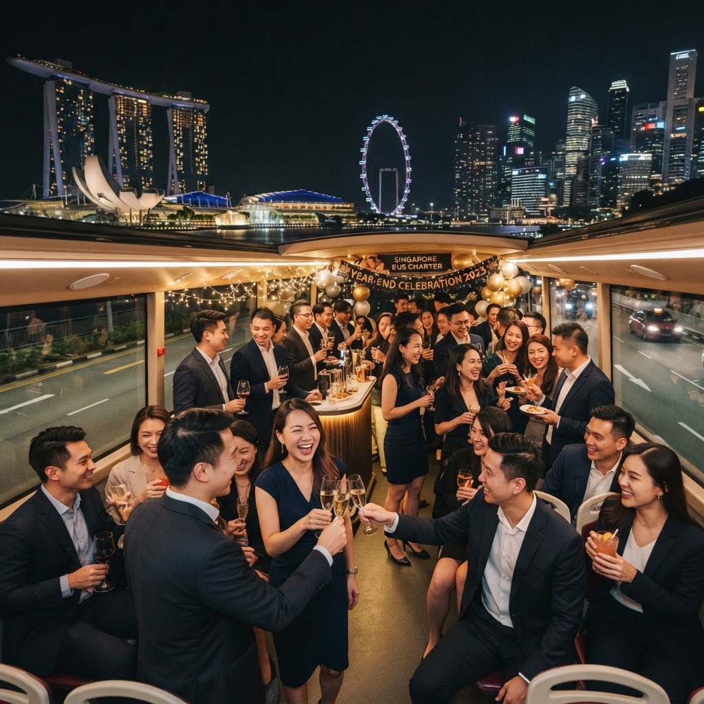 Beyond the Convention Center: Using a Party Bus as a Mobile VIP Lounge for Singapore Trade Shows