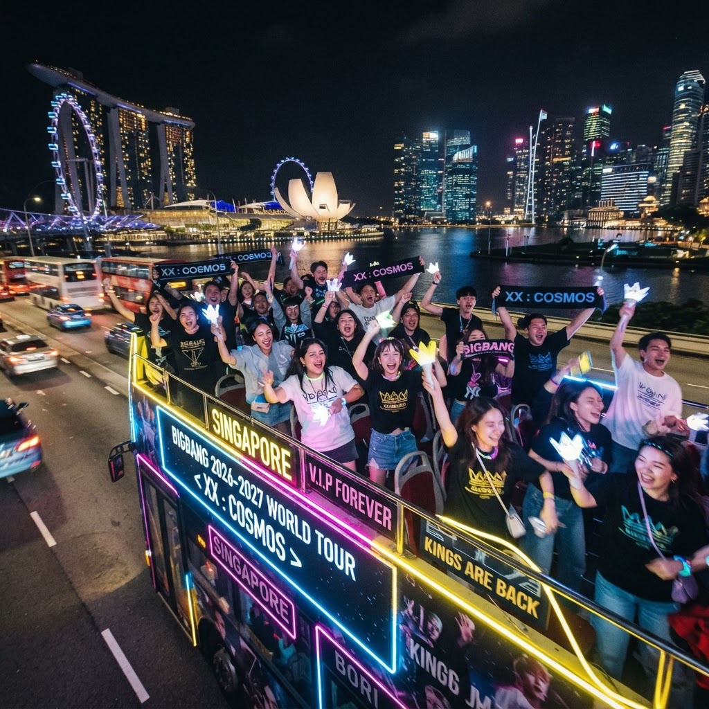 BIGBANG 2026-2027 World Tour < XX : COSMOS > Singapore: Party Bus Afterparty Guide