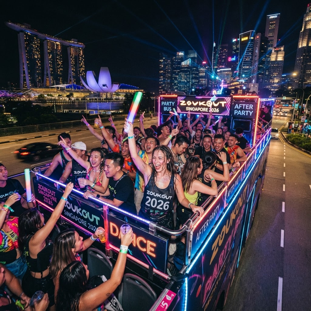 ZoukOut Singapore 2026 Singapore: Party Bus Afterparty Guide