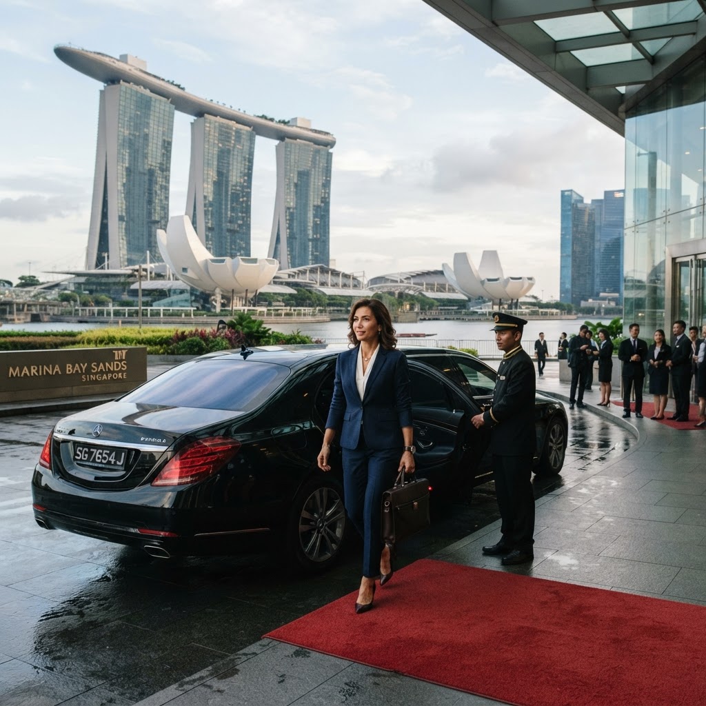 The Eco-Conscious Executive: Navigating Singapore’s Business District with Sustainable Luxury Chauffeur Services