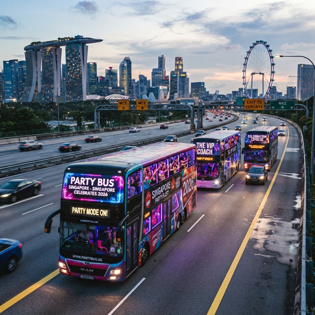 Moonlit Magic: Discover Singapore’s Best Mid-Autumn Lantern Displays from a Luxury Limo Bus