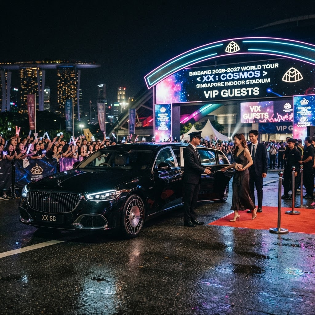BIGBANG 2026-2027 World Tour < XX : COSMOS > Singapore: VIP Limo Transfer Guide