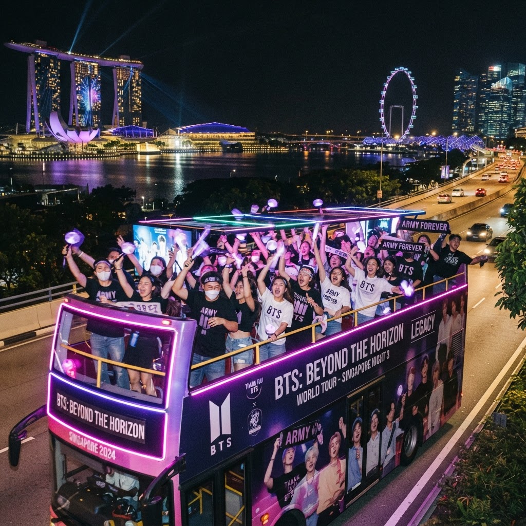 BTS: Beyond the Horizon World Tour Singapore: Party Bus Afterparty Guide