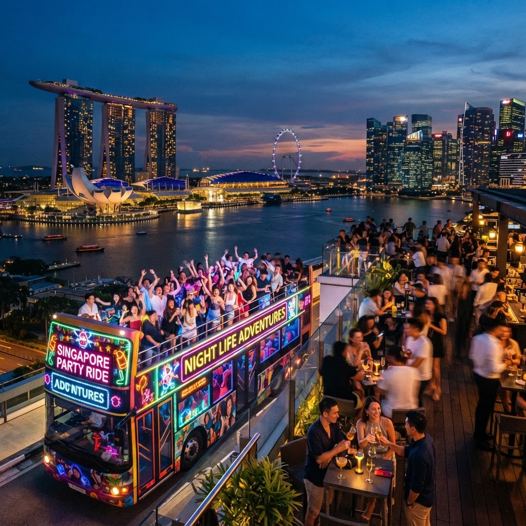 Turning 21 in the Lion City: How to Map Out the Perfect Multi-Stop Club Crawl via Party Bus