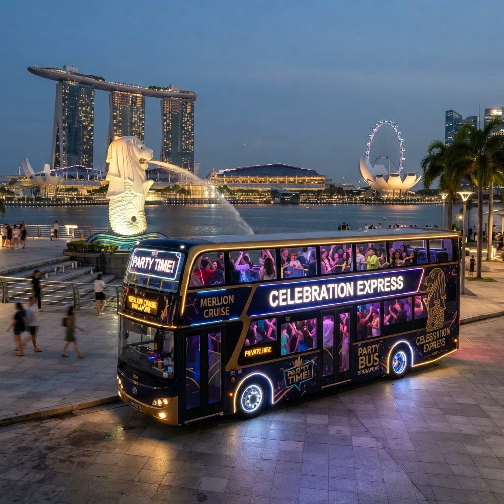 Fright Night on Wheels: How to Plan a Spooky Haunted Singapore Tour via Party Bus
