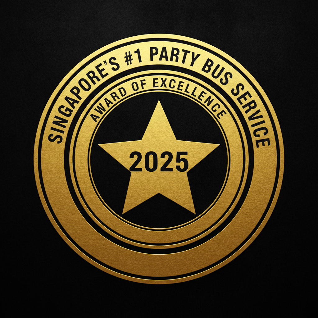Singapore's #1 Party Bus Service โ Award of Excellence 2025